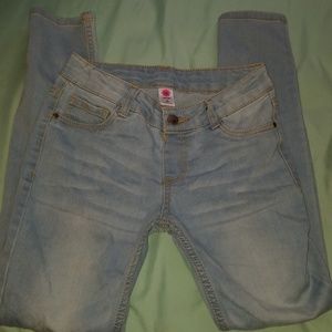 Light Denim Skinny Jeans